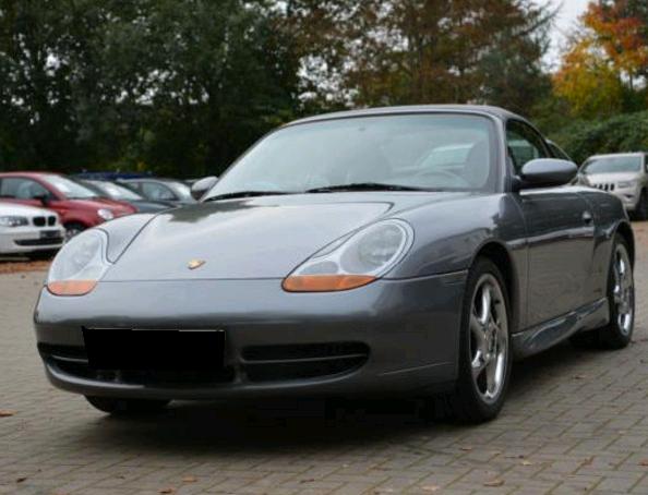 Left hand drive PORSCHE 911 996 Carrera 2 cabriolet